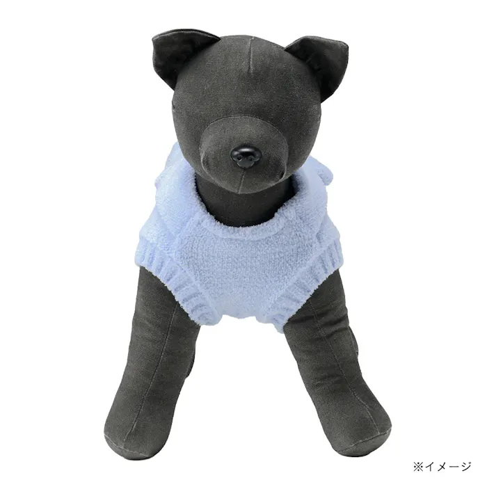 【送料無料】もこくまセーラー Mサイズ ブルー ペット服(犬の服)
