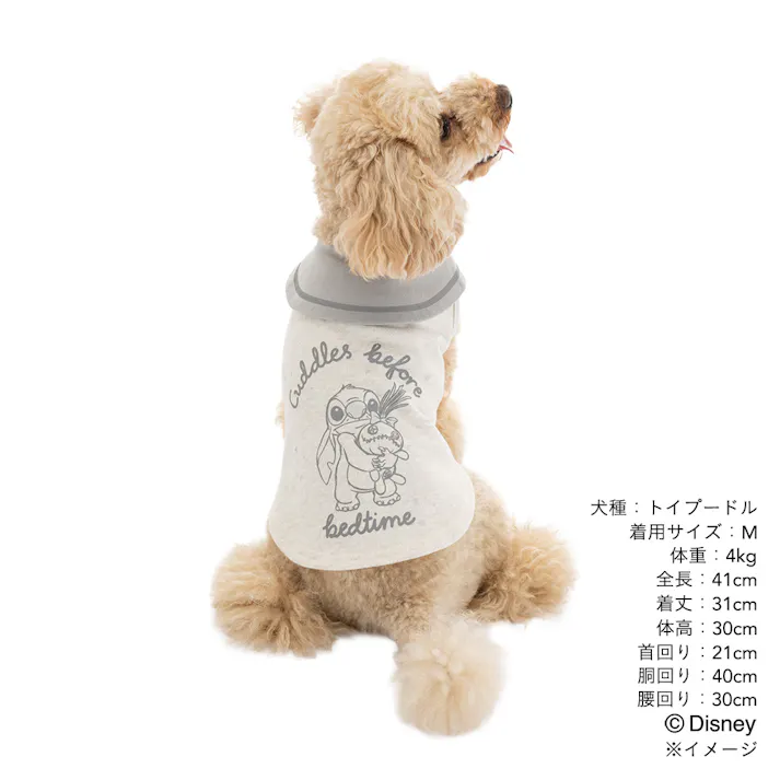 【送料無料】セーラー風カットソー Sサイズ スティッチ ペット服(犬の服)
