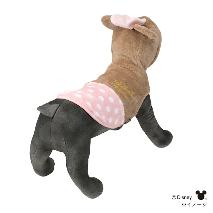 【送料無料】着ぐるみパーカー Mサイズ ミニーマウス ペット服(犬の服)