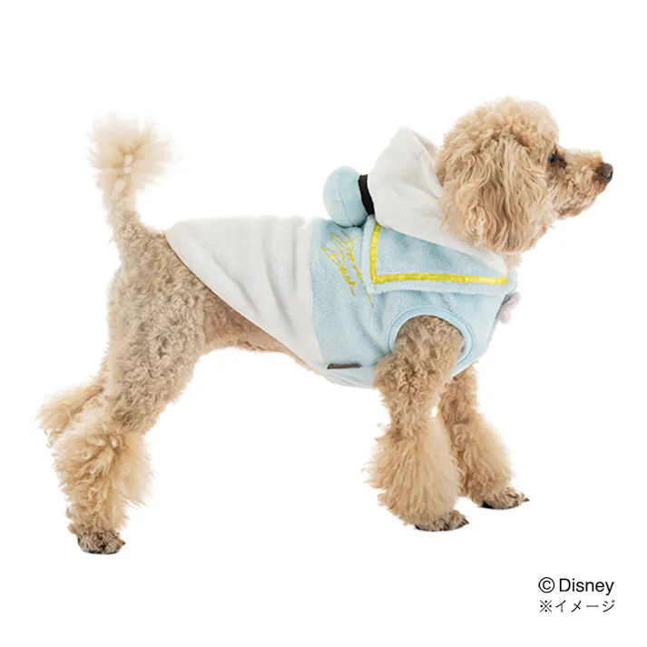 【送料無料】着ぐるみパーカー Sサイズ ドナルドダック ペット服(犬の服)