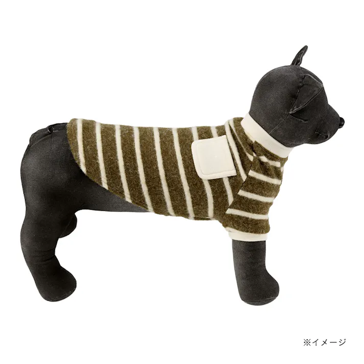 【送料無料】トレーナーボーダー MDサイズ カーキ ペット服(犬の服)