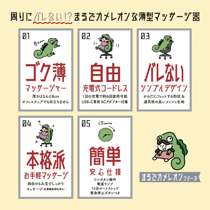 実はこっそりマッサージしてるんです。 ブラック KSM-2401BK