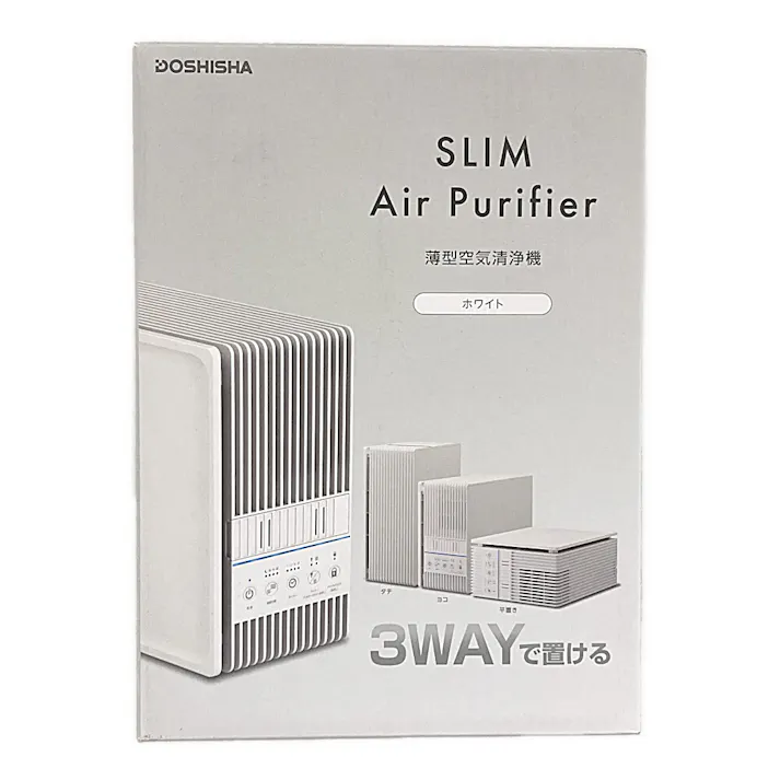 薄型空気清浄機 ホワイト