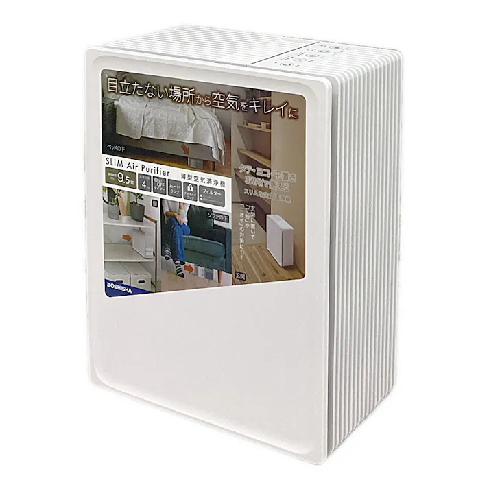 薄型空気清浄機 ホワイト