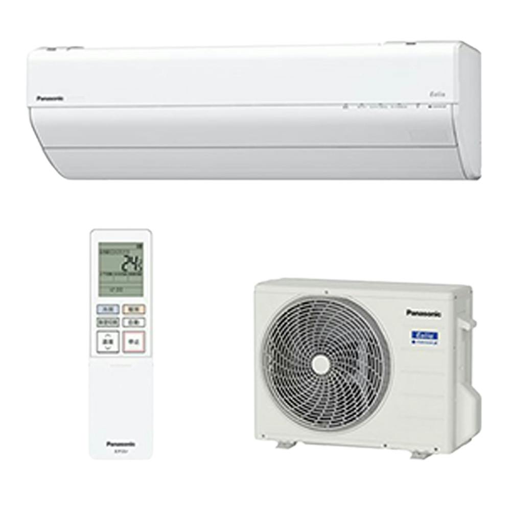 パナソニック エアコン Eolia(エオリア) GXシリーズ 18畳用 クリスタルホワイト CS-GX566D2-W