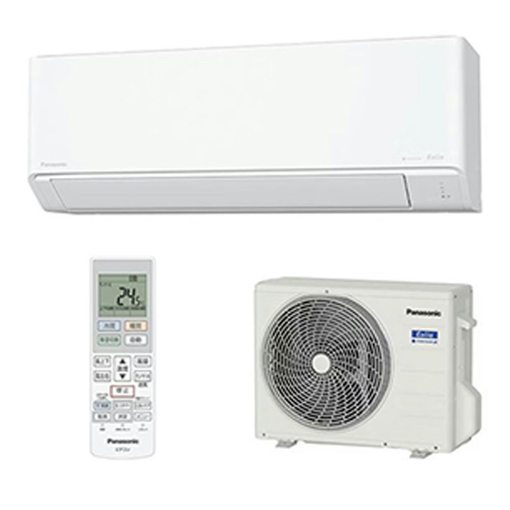 パナソニック エアコン Eolia(エオリア) ナノイー搭載 18畳用 クリスタルホワイト CS-566DJR2-W