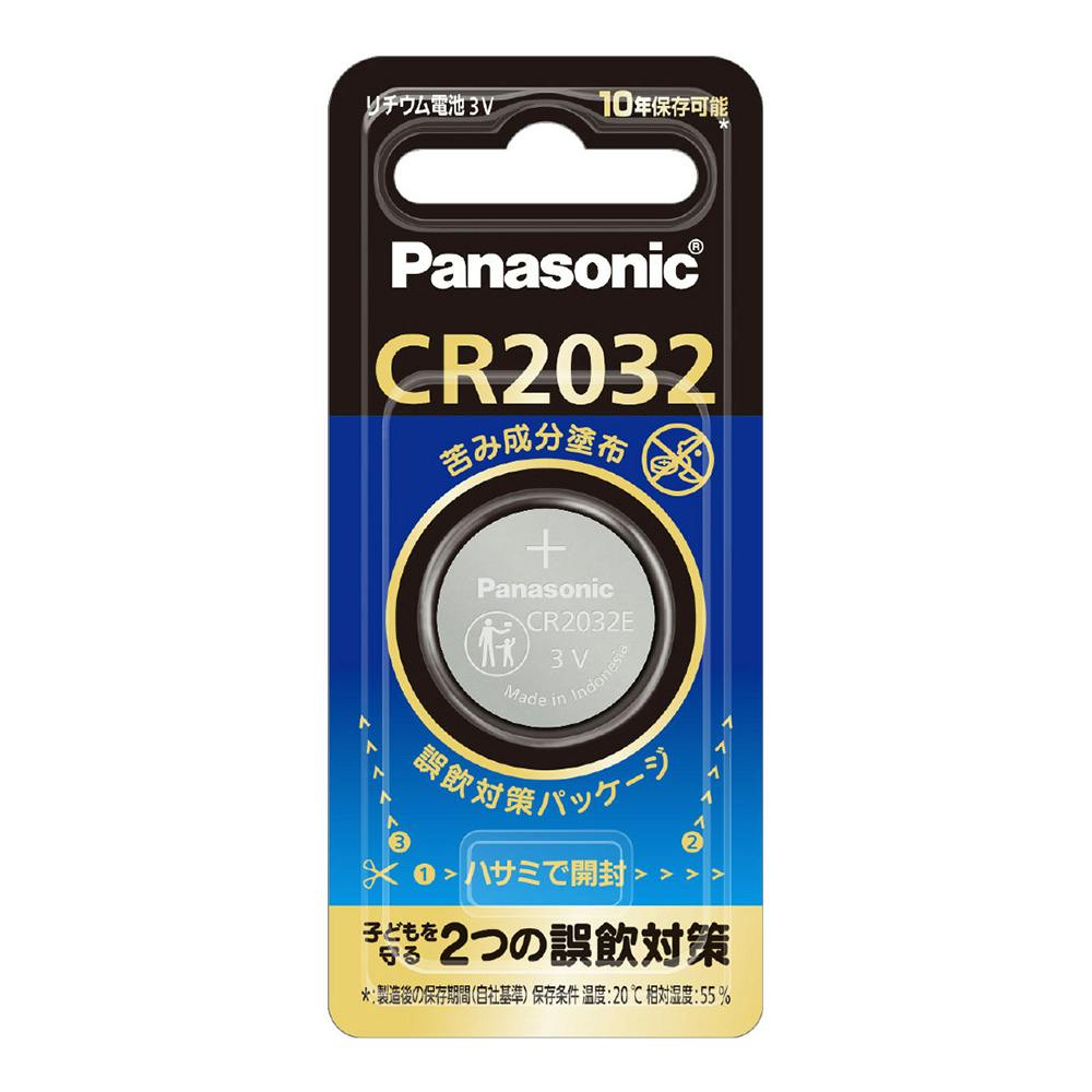 パナソニック コイン形リチウム電池 CR2032E 1個入