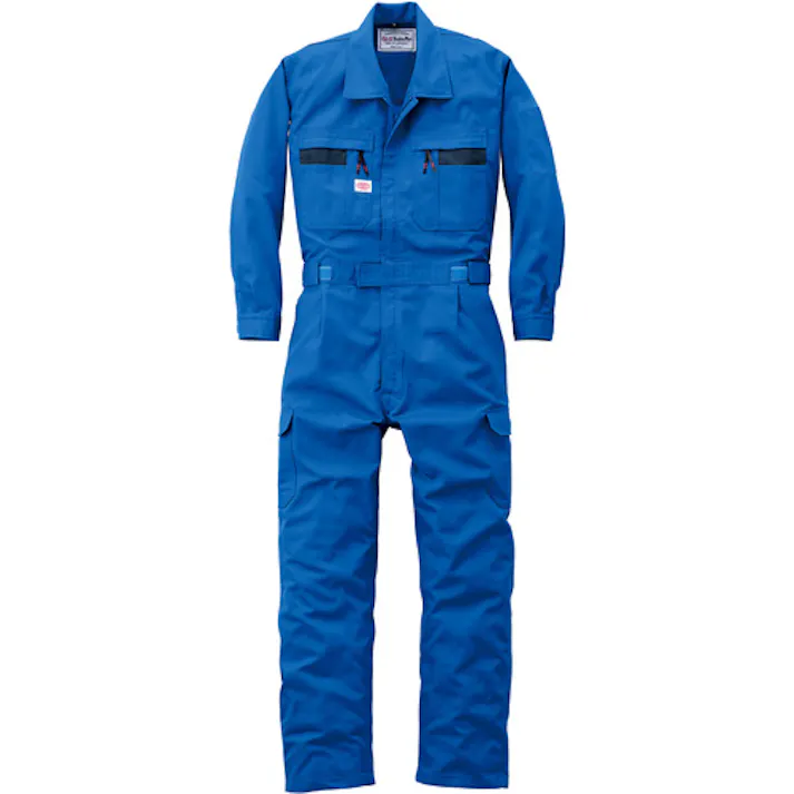 【CAINZ-DASH】山田辰 AW(秋冬)モデル つなぎ服8700-002マリンブルー-5L 8700-002-5L【別送品】