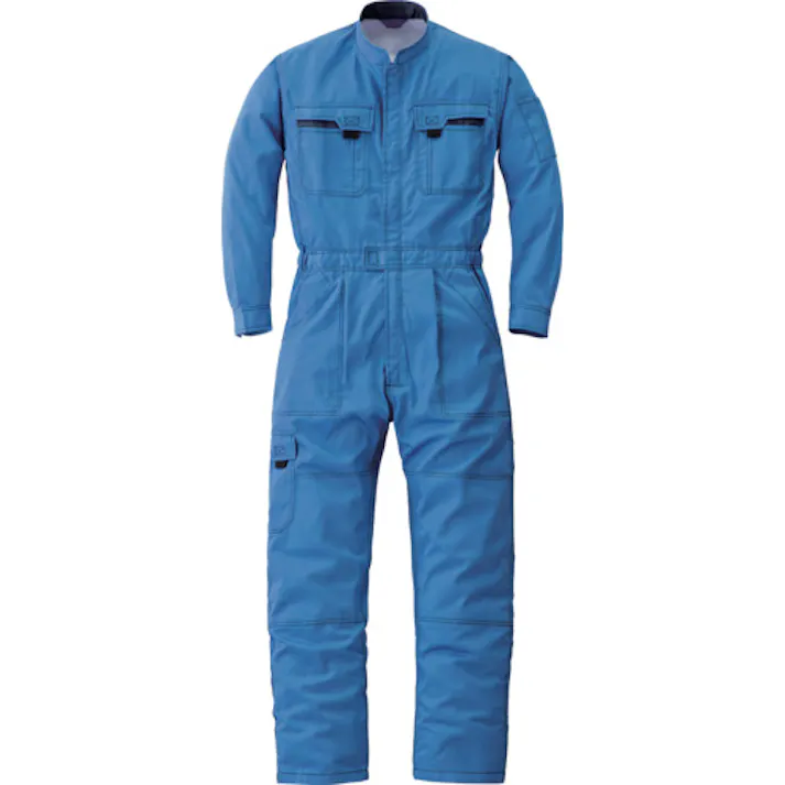 【CAINZ-DASH】山田辰 通年モデル つなぎ服40000-004スカイブルー-5L 40000-004-5L【別送品】