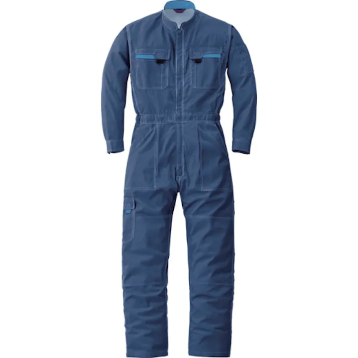 【CAINZ-DASH】山田辰 通年モデル つなぎ服40000-001ネイビーブルー-5L 40000-001-5L【別送品】