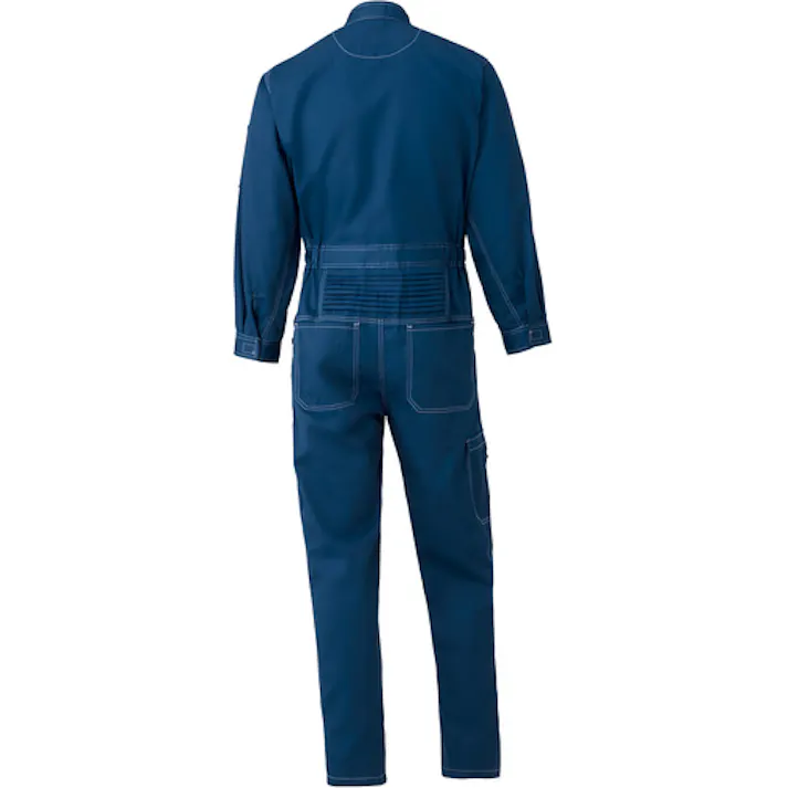 【CAINZ-DASH】山田辰 通年モデル つなぎ服40000-001ネイビーブルー-5L 40000-001-5L【別送品】