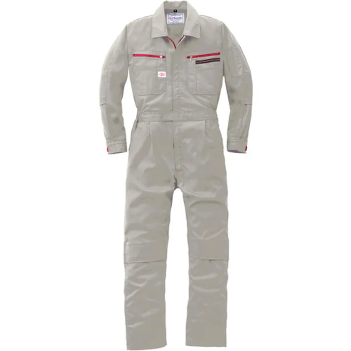 【CAINZ-DASH】山田辰 AW(秋冬)モデル つなぎ服1280-008シルバーグレー-4L 1280-008-4L【別送品】