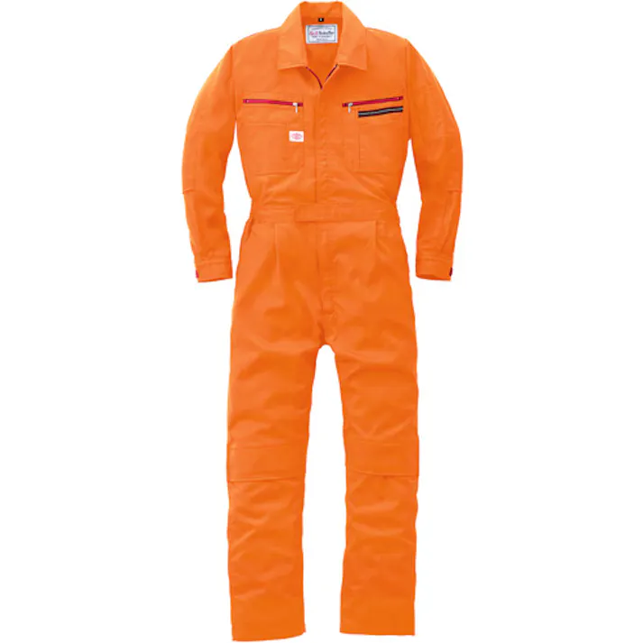 【CAINZ-DASH】山田辰 AW(秋冬)モデル つなぎ服1280-003オレンジ-LL 1280-003-LL【別送品】