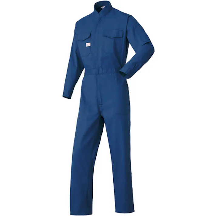 【CAINZ-DASH】山田辰 帯電防止つなぎ服8877-001ネイビーブルー-3L 8877-001-3L【別送品】