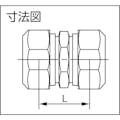 【CAINZ-DASH】タブチ ＰＥ継手ソケット１種２５×１３ｍｍ 25X13K-1-L【別送品】