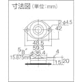 【CAINZ-DASH】フリーベアコーポレーション フリーベア　プレス成形品上向き用　スチール製　Ｃ－５Ｌ－５ C-5L-5【別送品】