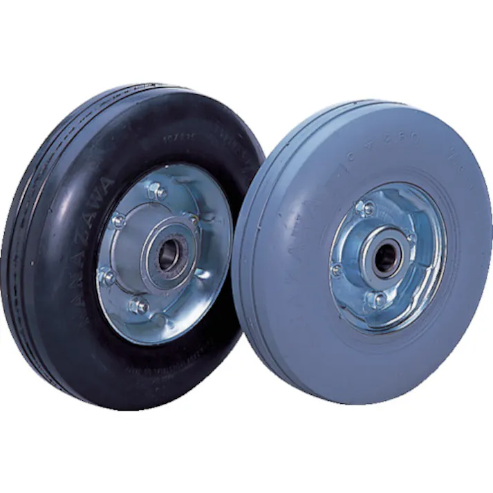 【CAINZ-DASH】カナツー ゼロプレッシャータイヤ 車輪 ハブ付 ZP10X2.75MS-BK【別送品】