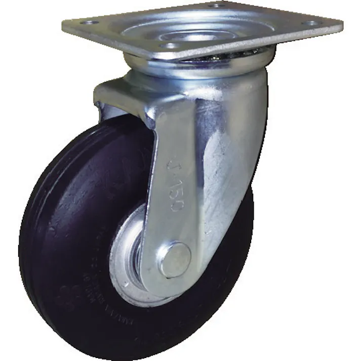 【CAINZ-DASH】カナツー ゼロプレッシャータイヤ 自在金具付 荷重156.9 ZP-O 10X2.75MS-BK【別送品】