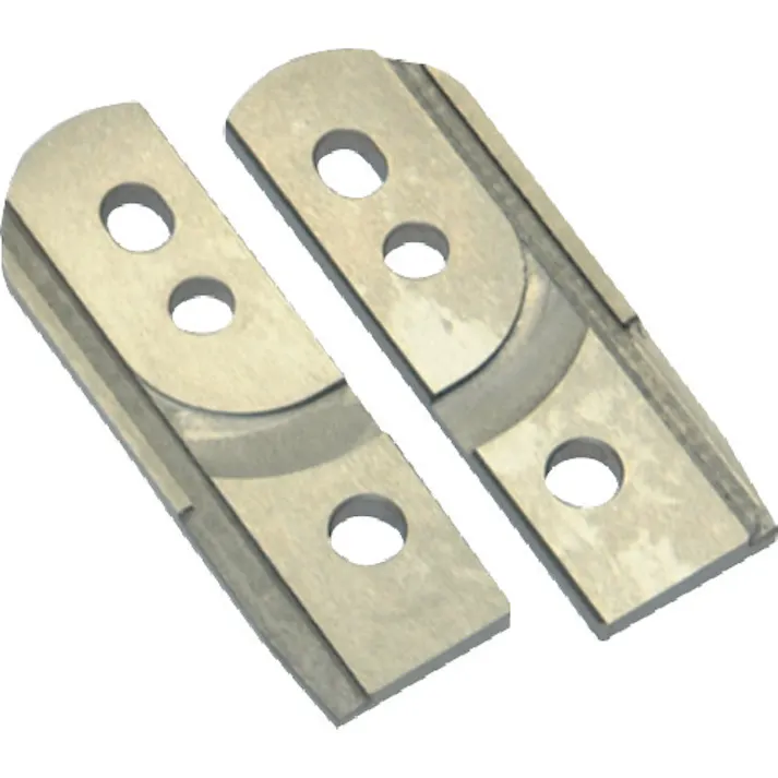 【CAINZ-DASH】サンワ 電動工具替刃 エースカッタ用固定刃 左右組 SAH-1600-KK【別送品】