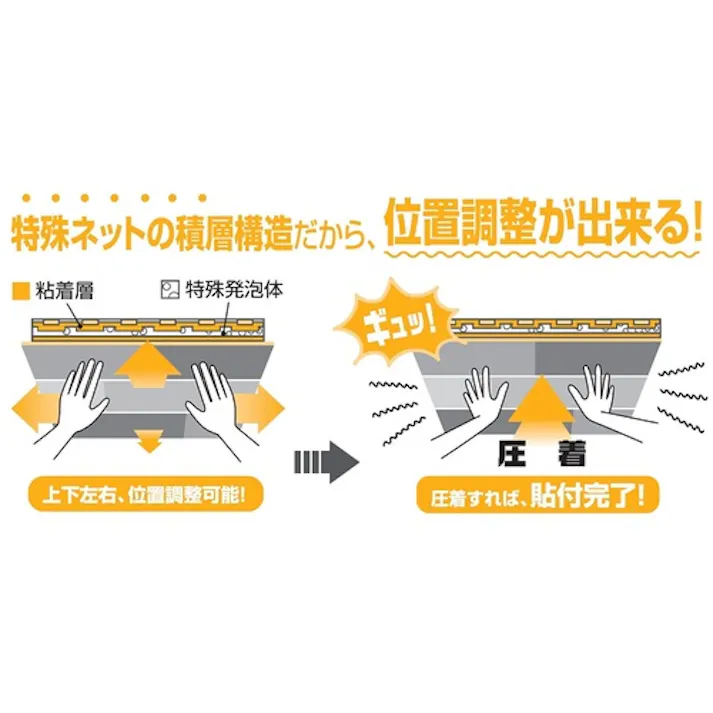 【CAINZ-DASH】積水化学工業 位置調整機能付き両面テープ #530 25×10 二次元コード付き 530X05【別送品】