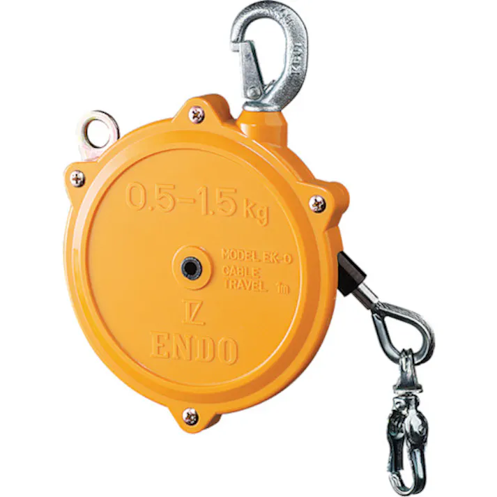 【CAINZ-DASH】遠藤工業 スプリングバランサー EK-0 0.5~1.5KG 1m EK-0【別送品】