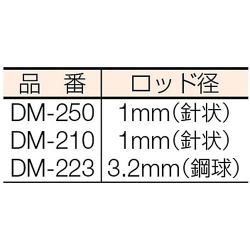 CAINZ-DASH】テクロック ダイヤルデプスゲージ 測定範囲０～２０ｍｍ