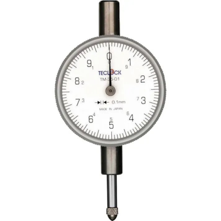 【CAINZ-DASH】テクロック 小型ダイヤルゲージ 測定範囲0~10mm TM-35-01F【別送品】