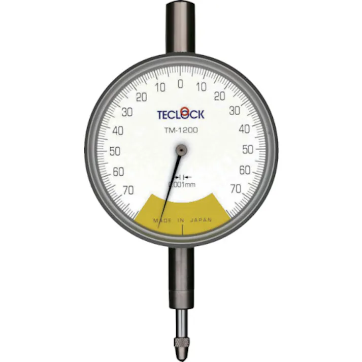 【CAINZ-DASH】テクロック 1回転未満精密ダイヤルゲージ TM-1200F【別送品】