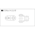 【CAINZ-DASH】片山チエン ＫＣＭ　オフセットリンク　列数１列 35-OL【別送品】