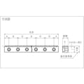 【CAINZ-DASH】片山チエン ラックギヤＭ４ KF4-1500【別送品】