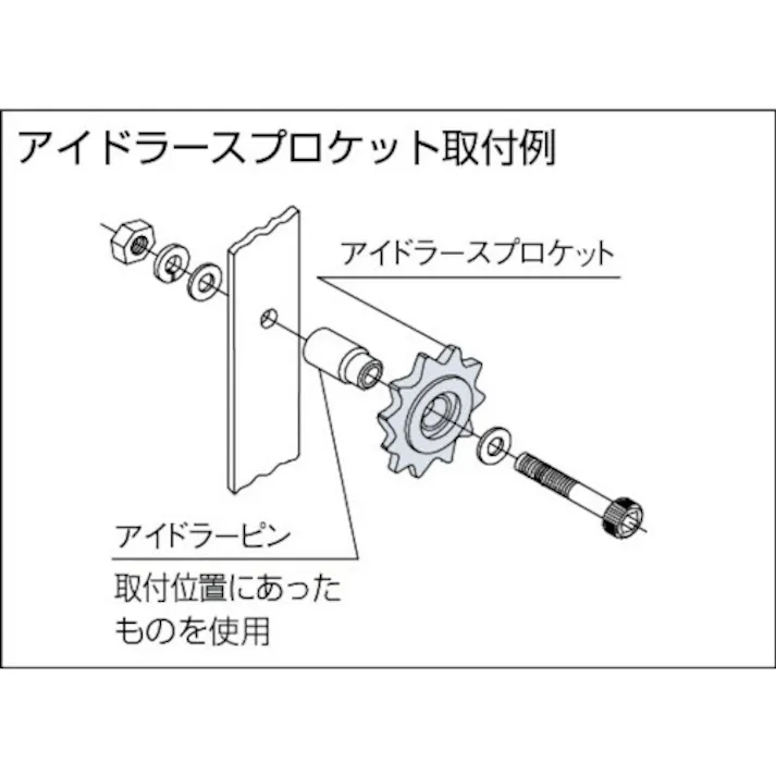 【CAINZ-DASH】片山チエン アイドラー35C21ホイル ID35C21D17【別送品】