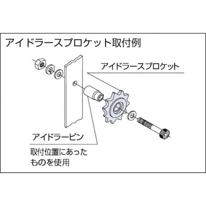 【CAINZ-DASH】片山チエン エンプラアイドラー４０Ｃ１５ホイル EPID40C15D15【別送品】