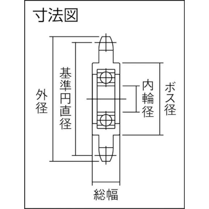 【CAINZ-DASH】片山チエン エンプラアイドラー60C11ホイル EPID60C11D15【別送品】