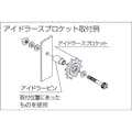【CAINZ-DASH】片山チエン ダブルアイドラースプロケット８０ WID80C10D17【別送品】