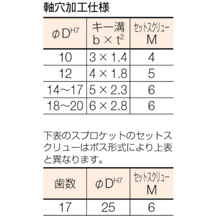 【CAINZ-DASH】片山チエン ＦＢスプロケット３５　歯数１２　外径４１　軸穴径１５ FBN35B12D15【別送品】