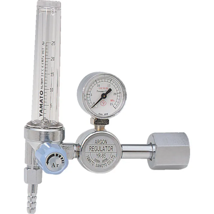 【CAINZ-DASH】ヤマト産業 アルゴン用調整器 YR-85F 25L流量計付 YR-85F【別送品】