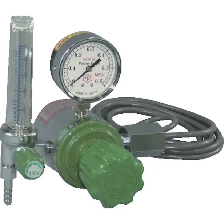 【CAINZ-DASH】ヤマト産業 ヒーター付調整器 YR-507F-11-CO2 YR-507F-11-CO2【別送品】