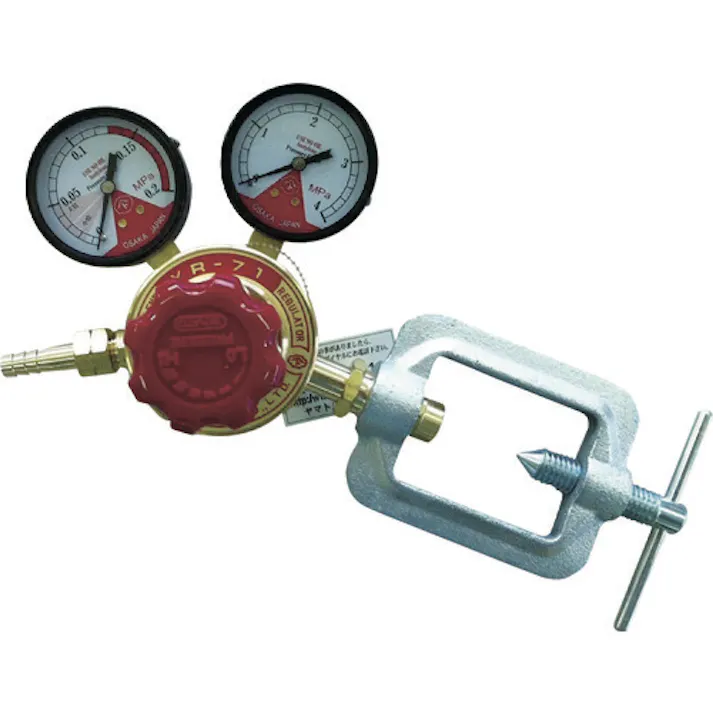 【CAINZ-DASH】ヤマト産業 溶断用調整器 アセチレン用 YR-71 YR-71【別送品】