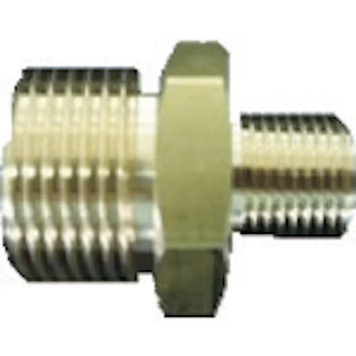 【CAINZ-DASH】ヤマト産業 オスXオス継手 真鍮製 W22-14(右)×R1/4 TB7 TB7【別送品】