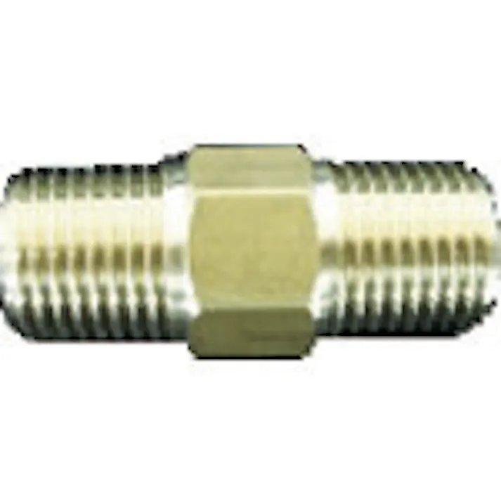 【CAINZ-DASH】ヤマト産業 オスXオス継手 真鍮製 R1/4×R1/4 TB19 TB19【別送品】