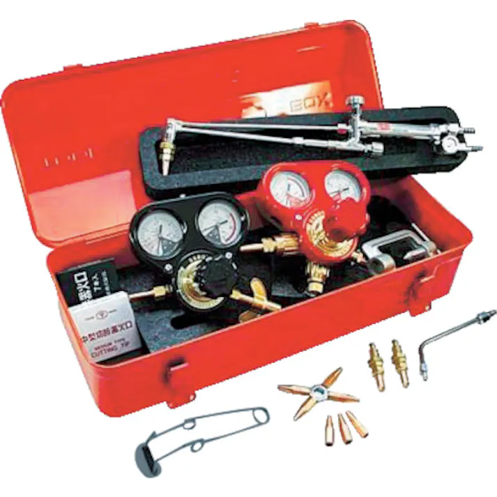 【CAINZ-DASH】ヤマト産業 携帯用溶断器セット ウエルディングキット 中型 YMKF-W型(関西式) YMKF-W【別送品】