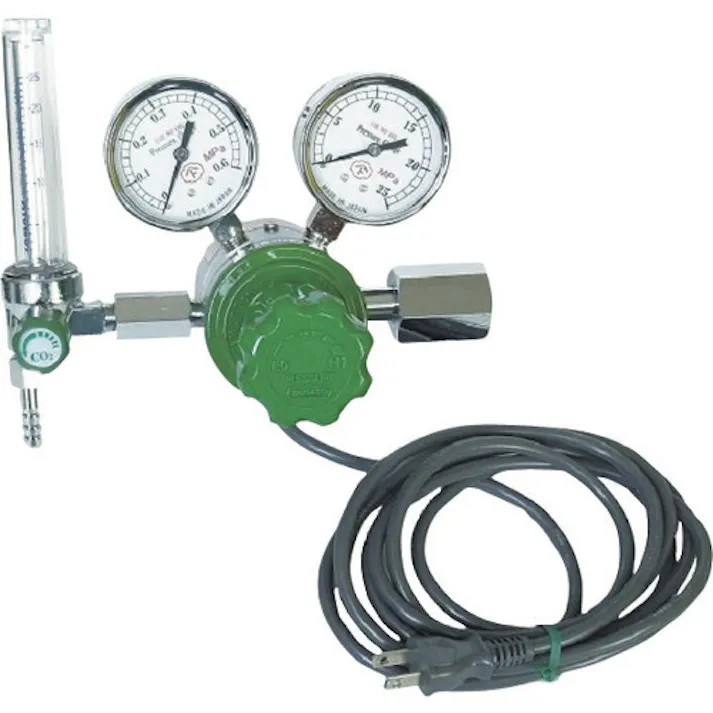 【CAINZ-DASH】ヤマト産業 ヒーター付調整器 YR-507F-2-11-CO2 YR-507F-2-11-CO2【別送品】
