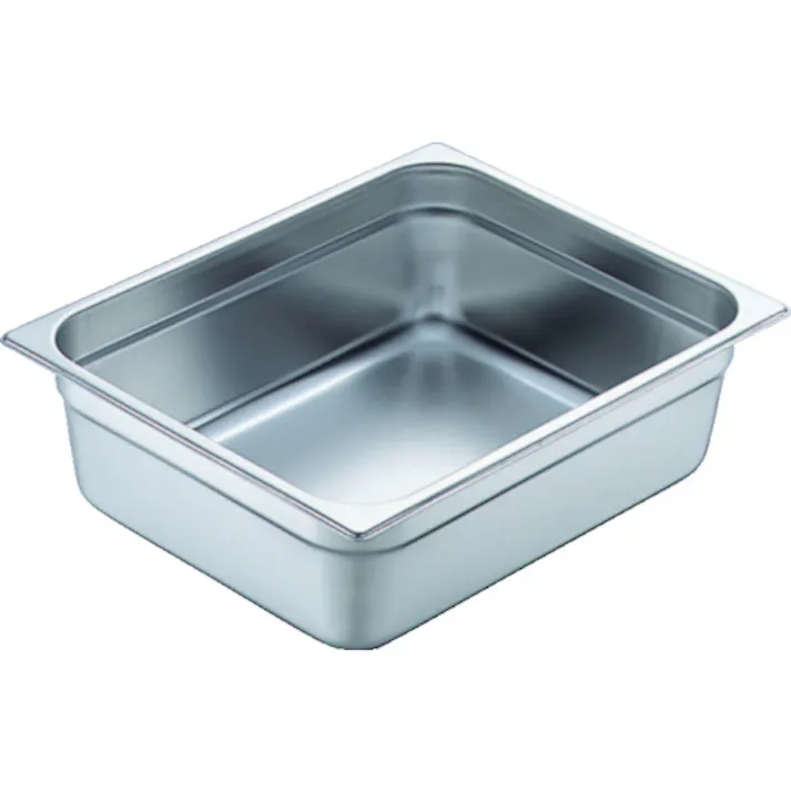 【CAINZ-DASH】スギコ産業 18-8スーパーデラックスパン 1/2サイズ 325×265×65 SH-1522SW【別送品】