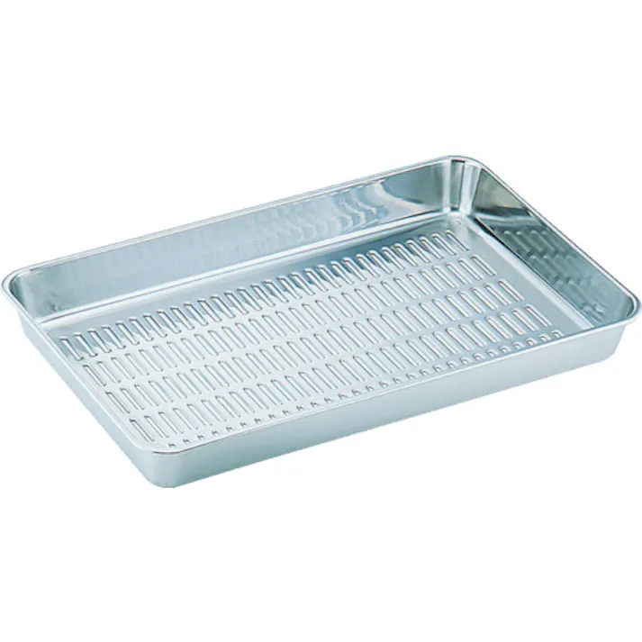 【CAINZ-DASH】スギコ産業 ステンレス水切バット 10枚取 252×322×40 WC-10【別送品】