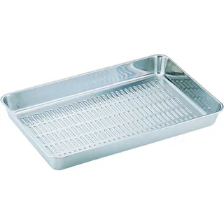 【CAINZ-DASH】スギコ産業 ステンレス水切バット 12枚取 252×322×40 WC-12【別送品】