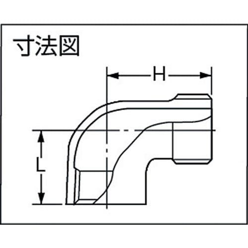 CAINZ-DASH】イノック ストリートエルボ 304SL50A【別送品】 | 工事