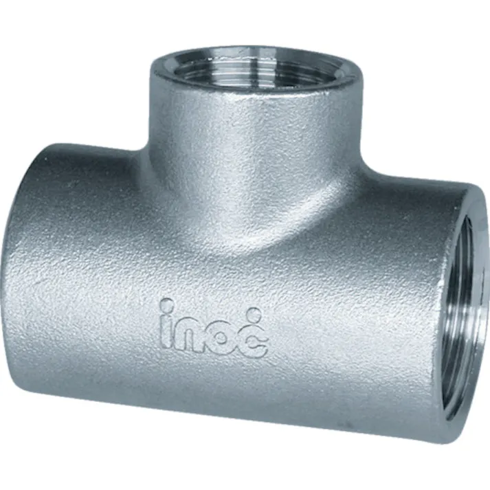 【CAINZ-DASH】イノック ねじ込み管継手 径違いチーズ SUS304 RT 25A×15A 304RT25AX15A【別送品】