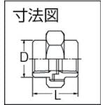 CAINZ-DASH】イノック ユニオン（ガスケット） ５０Ａ 304U50A【別送品