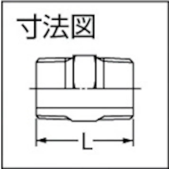 【CAINZ-DASH】イノック 六角ニップル 40A 304STN40A【別送品】