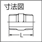 CAINZ-DASH】イノック 六角ニップル 80A 304STN80A【別送品